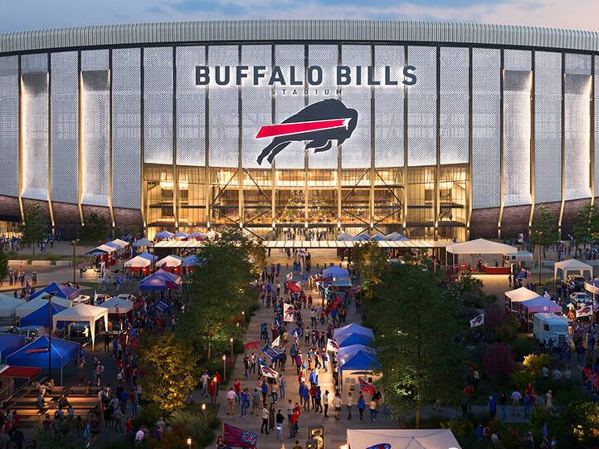 Foto: El proyecto del nuevo estadio de los Buffalo Bills.