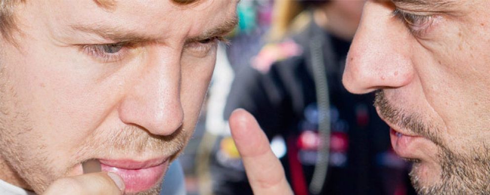 Foto: La "satisfacción" de Vettel fue el disgusto de Red Bull en Mónaco