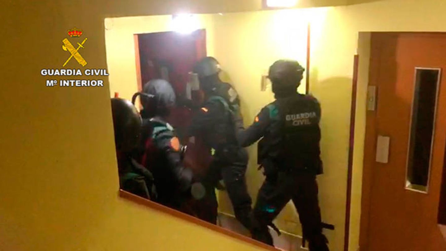 Los detenidos actuaban con gran violencia contra sus víctimas (Foto: Guardia Civil)