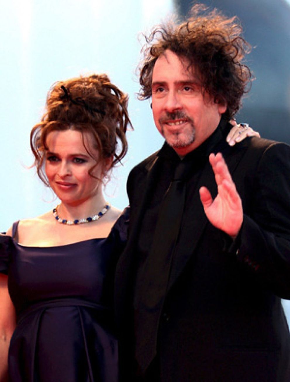 Foto: Tim Burton y Helena Bonham Carter, padres de una hija