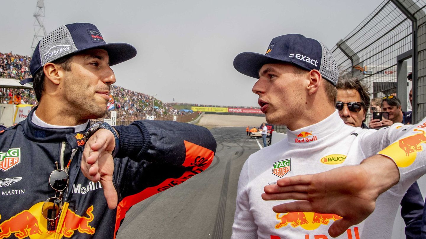 Ricciardo y Verstappen separarán sus caminos a final de temporada. (EFE)