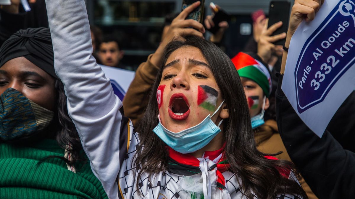 Manifestaciones en Londres, París y Berlín en rechazo a la violencia contra los palestinos