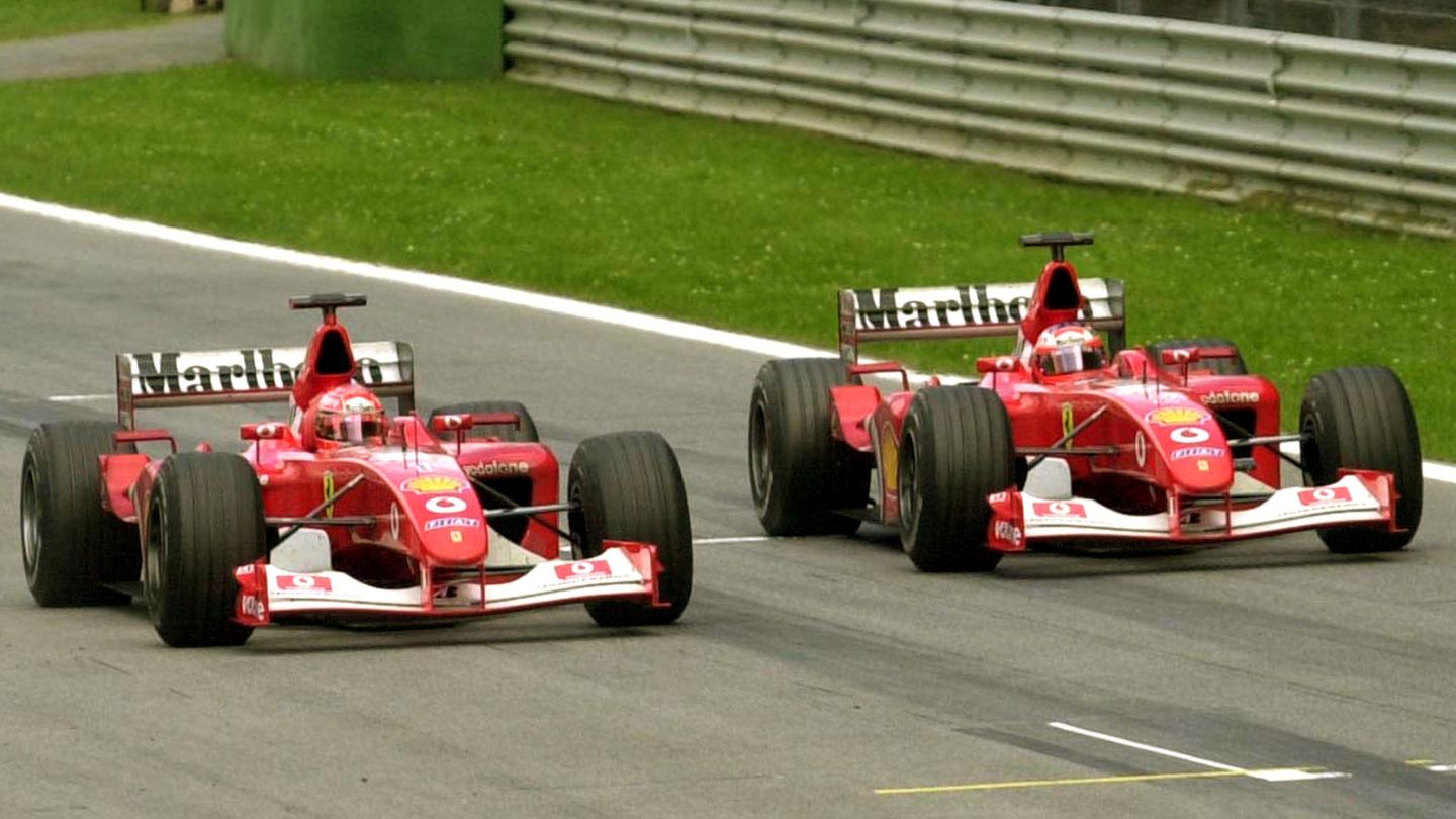 Rory Byrne fue el artífice de los monoplazas que dieron a Schumacher sus cinco títulos con Ferrari. (Reuters/Leonhard Foeger)
