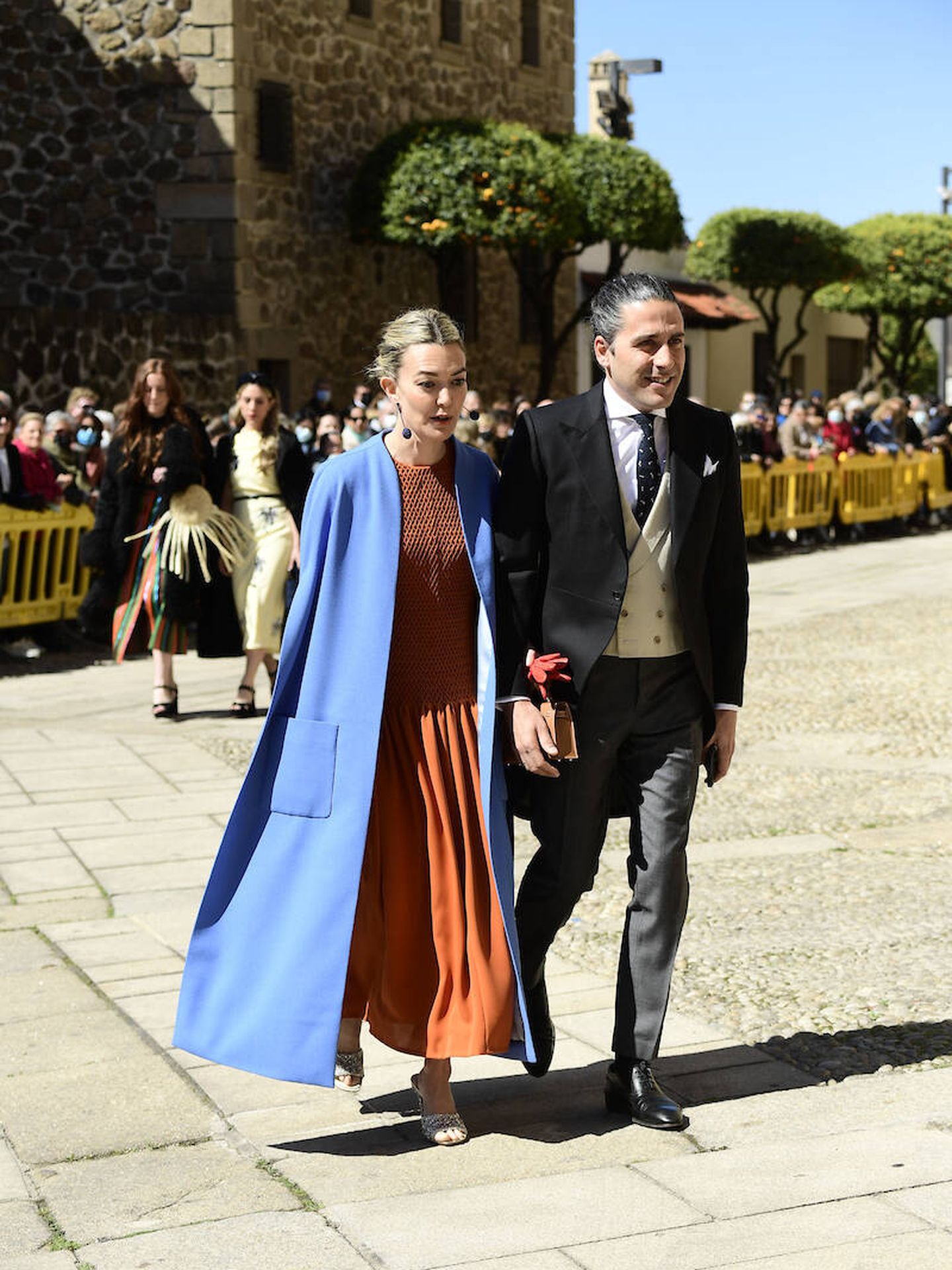 Marta Ortega y Carlos Torretta, en la boda de Álvaro Falcó e Isabelle Junot. (Limited Pictures)