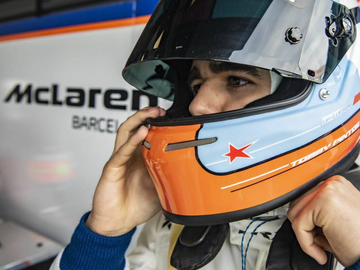 Foto: Tomás Pintos, una de las promesas del automovilismo español, prefiere Le Mans a la F1. (Gulf)