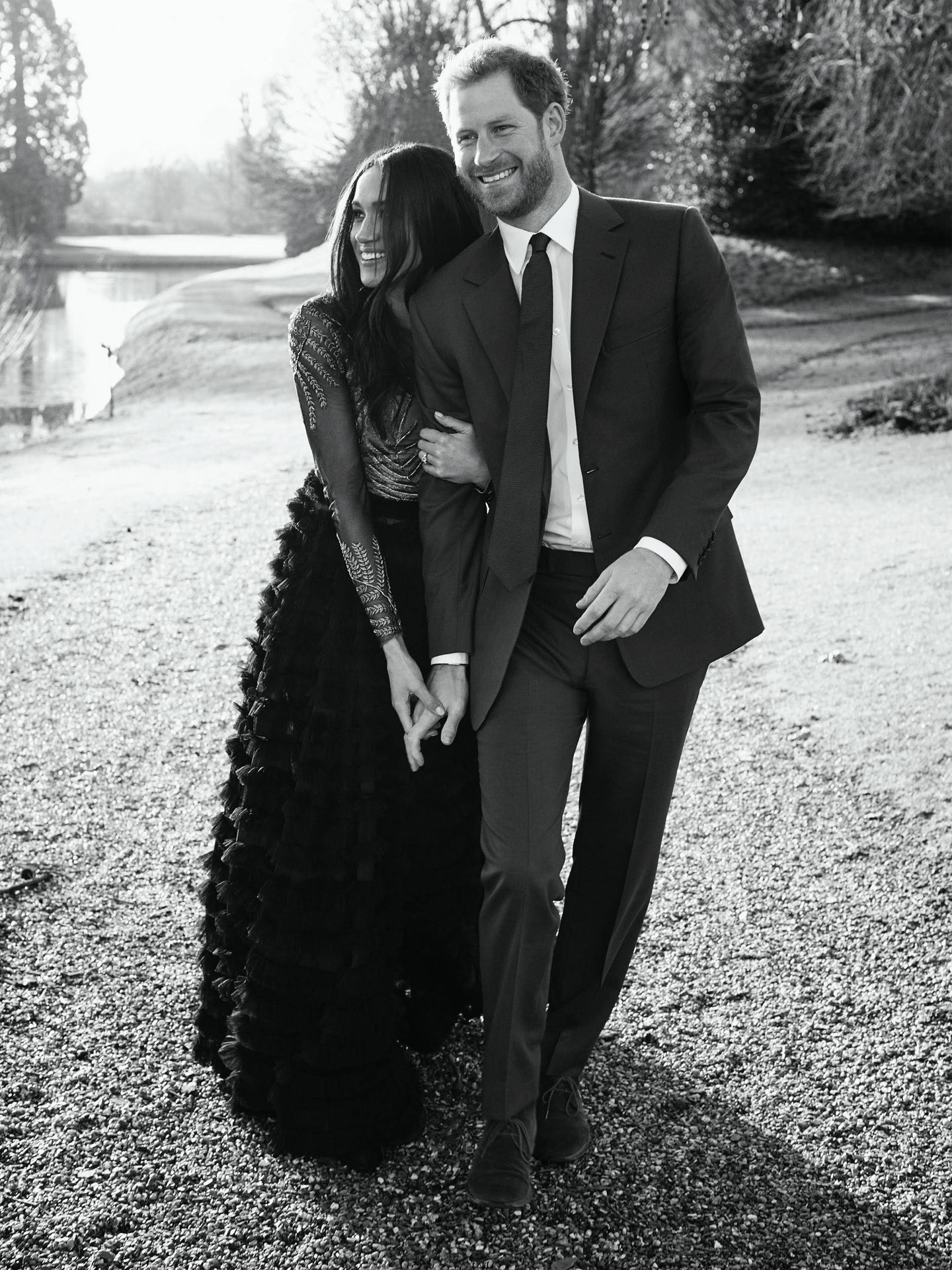 Imagen del compromiso del príncipe Harry y Meghan Markle. (Gtresonline)
