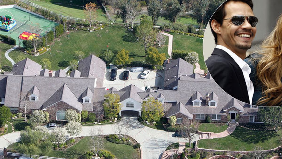 Jennifer López pone a la venta la mansión que compró junto a Marc Anthony