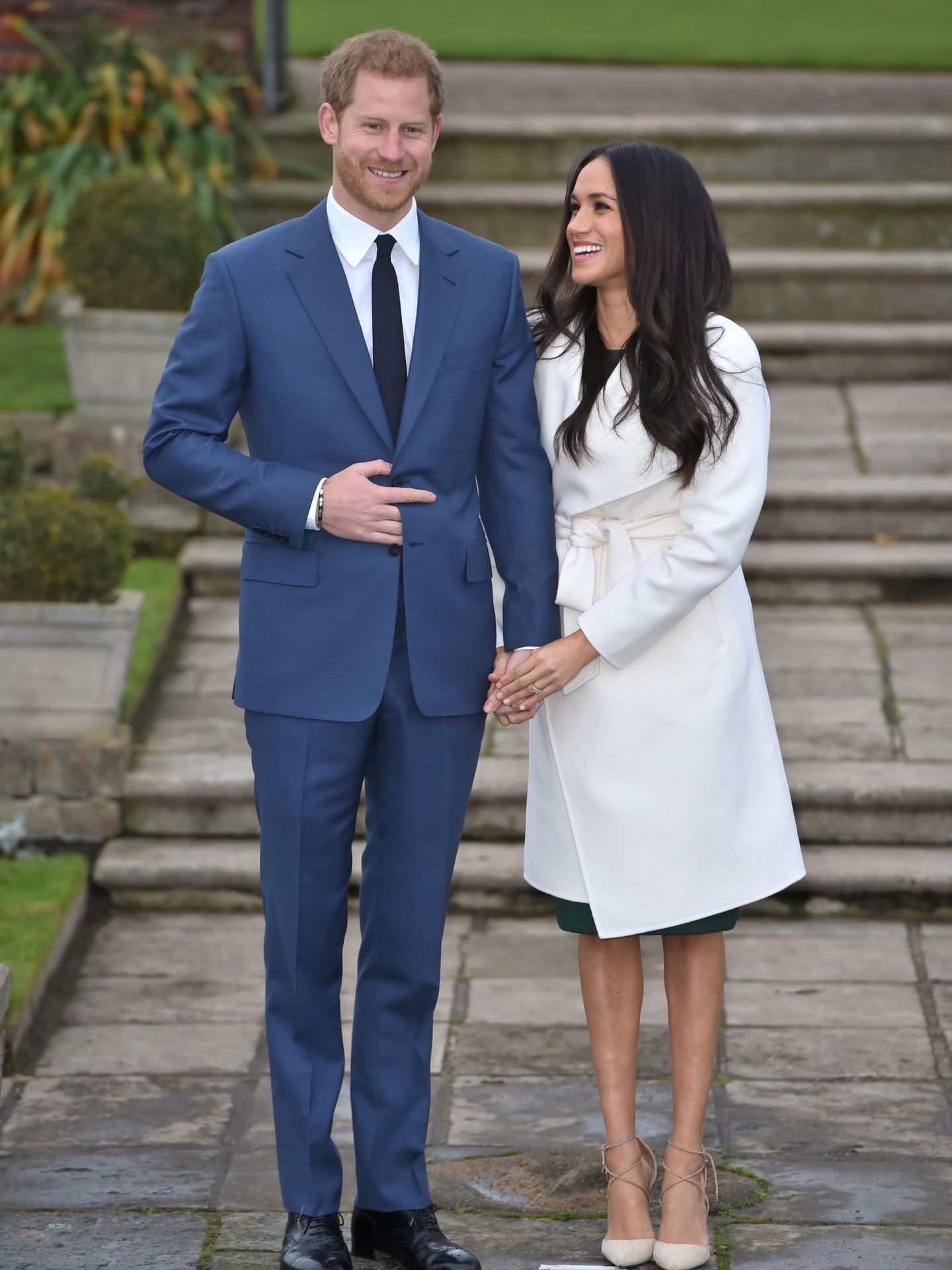 Anuncio del compromiso del príncipe Harry y Meghan Markle. (Reuters)