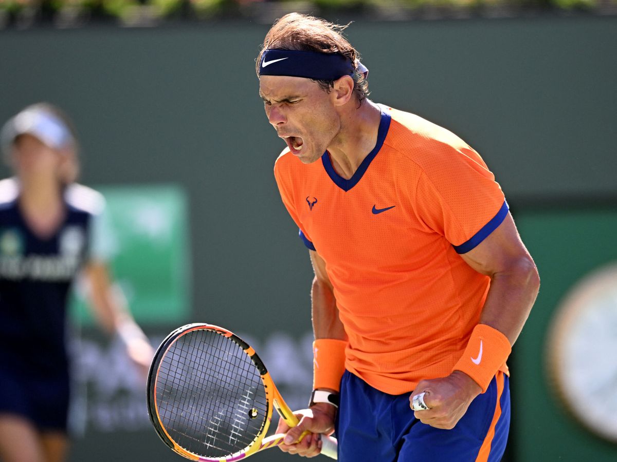 Foto: Rafa Nadal en Indian Wells. (Reuters)