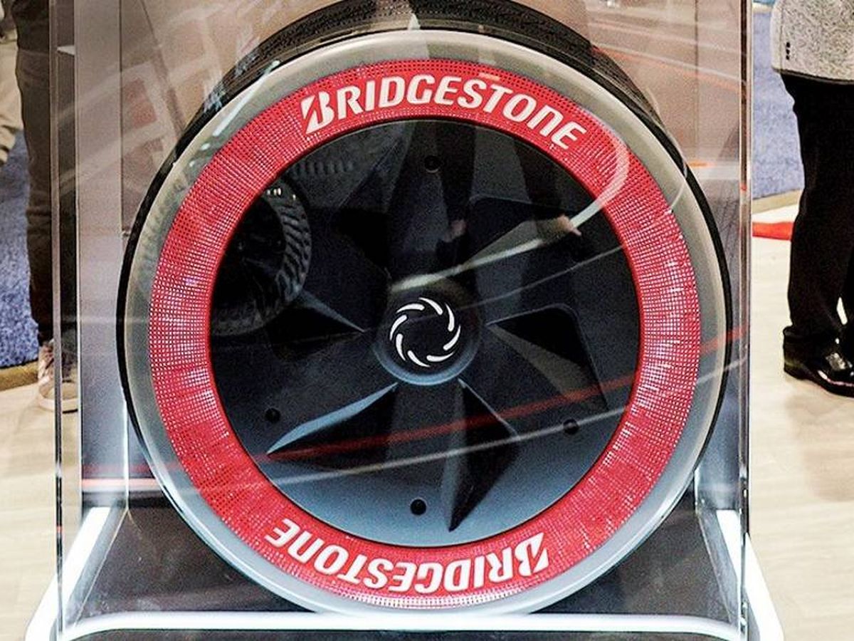 Foto:  Así son las revolucionarias ruedas sin aire. (Bridgestone)