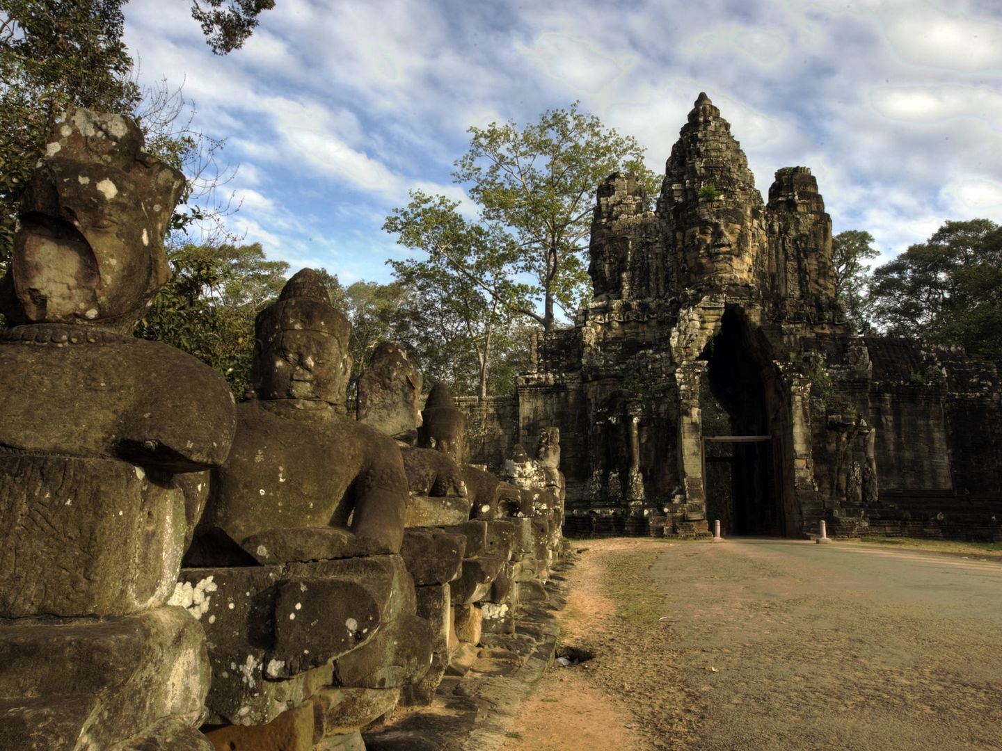 Templo de Angkor Thom o Templo de las Caras. (Getty)