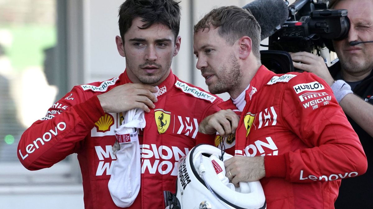 El rapapolvo del dueño de Ferrari a Sebastian Vettel y Charles Leclerc