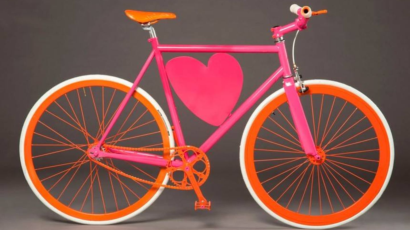 Bicicleta diseñada por Ágatha Ruiz de la Prada