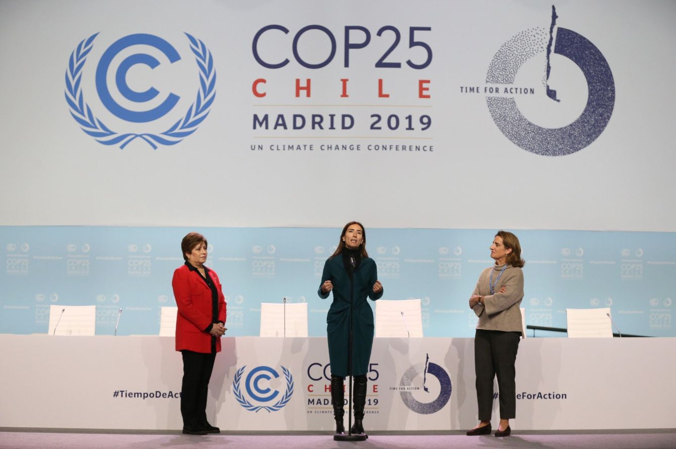España ha 'entregado' simbólicamente a la ONU las instalaciones de la cumbre mundial del clima. (EFE)