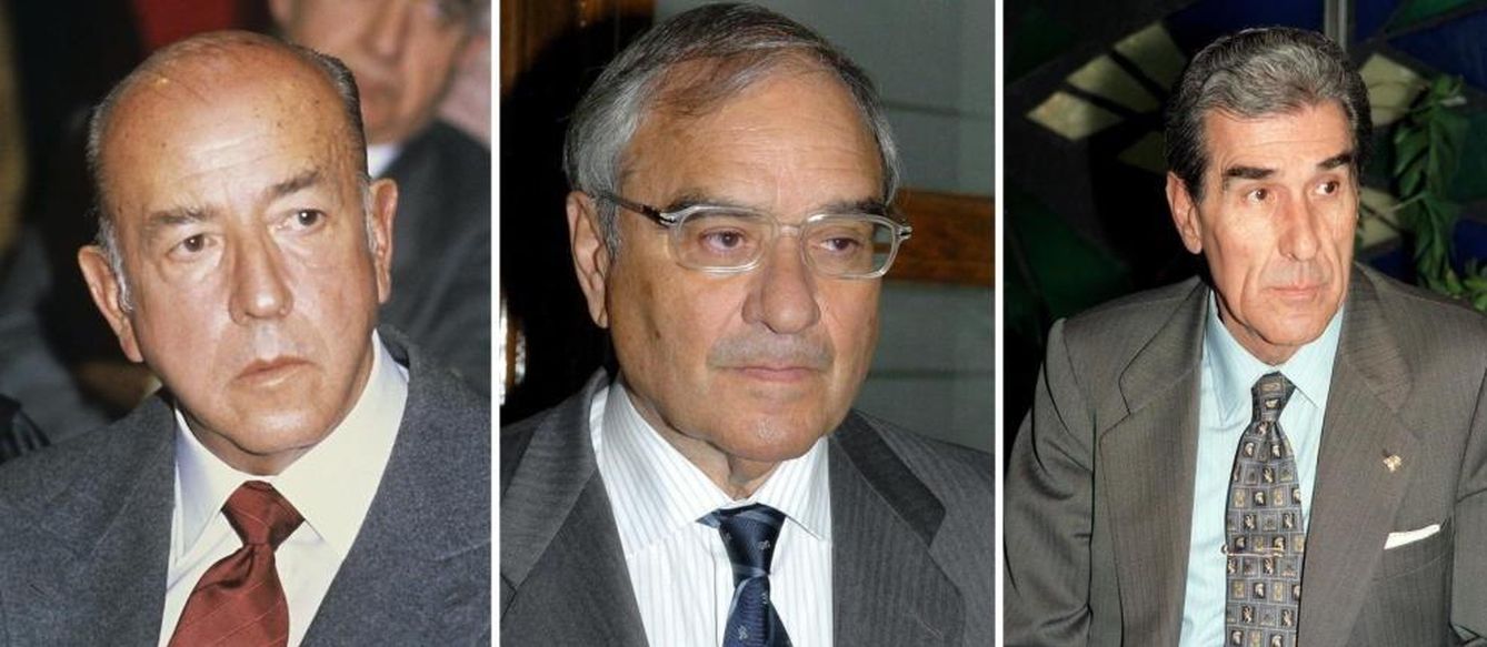 José Utrera Molina, Rodolfo Martín Villa y Fernando Suárez, incluidos en la causa argentina (EFE)