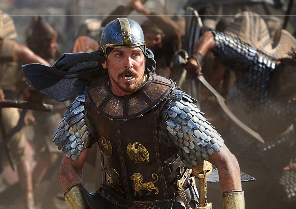 Foto: Christian Bale en un fotograma de 'Exodus: Dioses y Hombres'