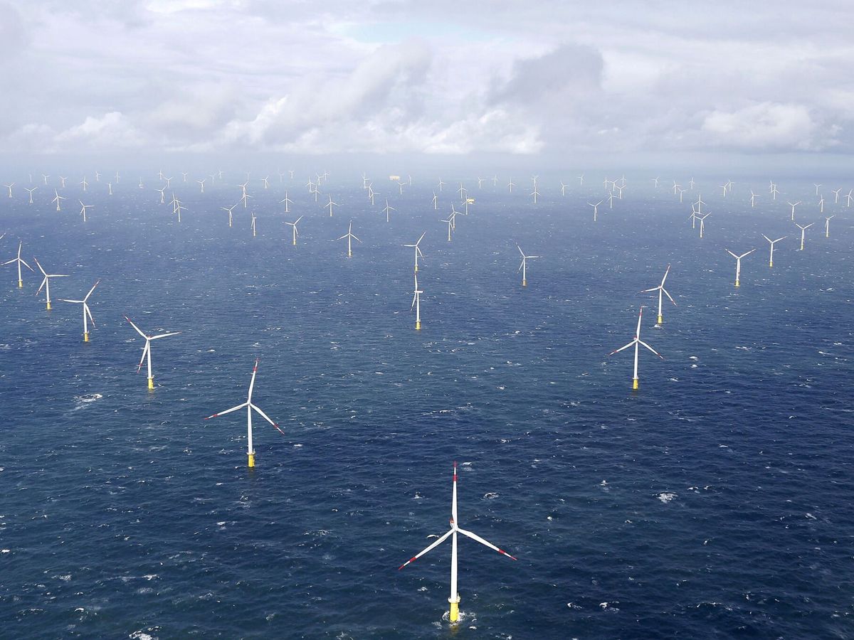 Foto: Parque eólico marino en el Mar del Norte. (Reuters/Morris Mac Matzen)
