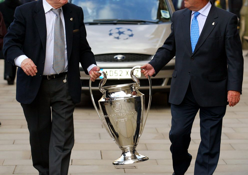Foto: Di Stéfano y Paco Gento en una imagen de archivo (Reuters)