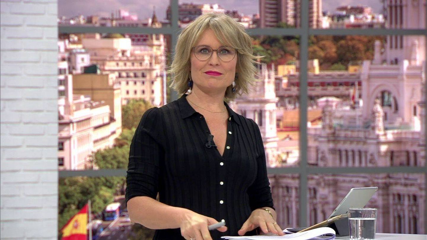 María Rey, presentadora de '120 minutos'. (Telemadrid)