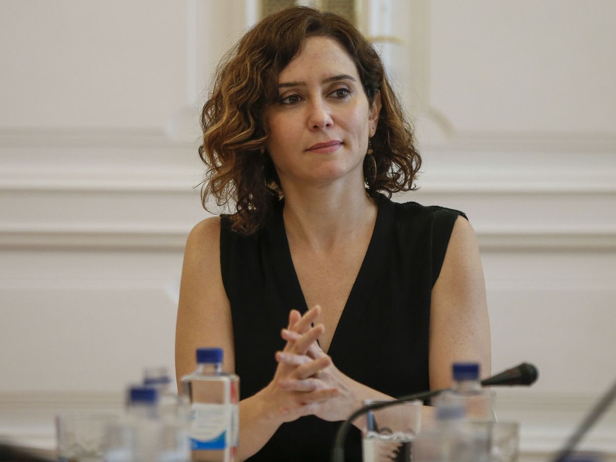 Foto: La presidenta de la Comunidad de Madrid (Víctor Casado/EFE)
