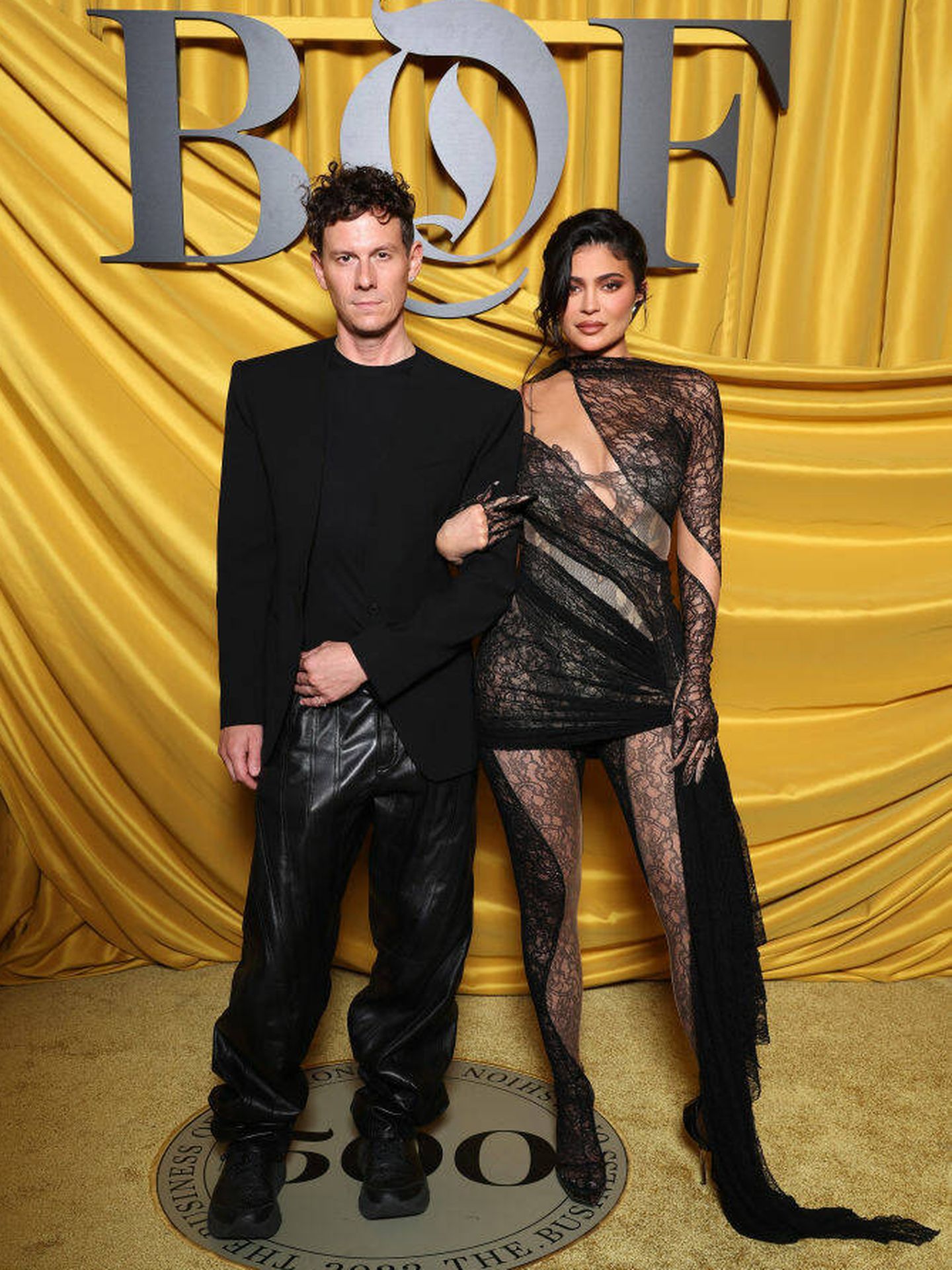 Casey Cadwallader y Kylie Jenner. (Getty/Pascal Le Segretain)