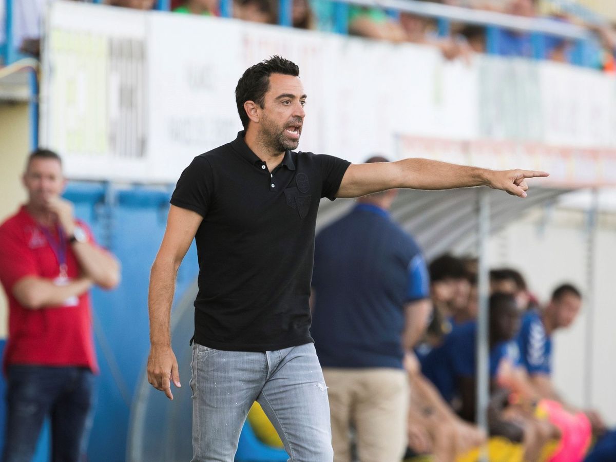 Foto: El exazulgrana Xavi Hernández, es el actual entrenador del equipo catarí Al-Sadd Sports Club. (EFE)