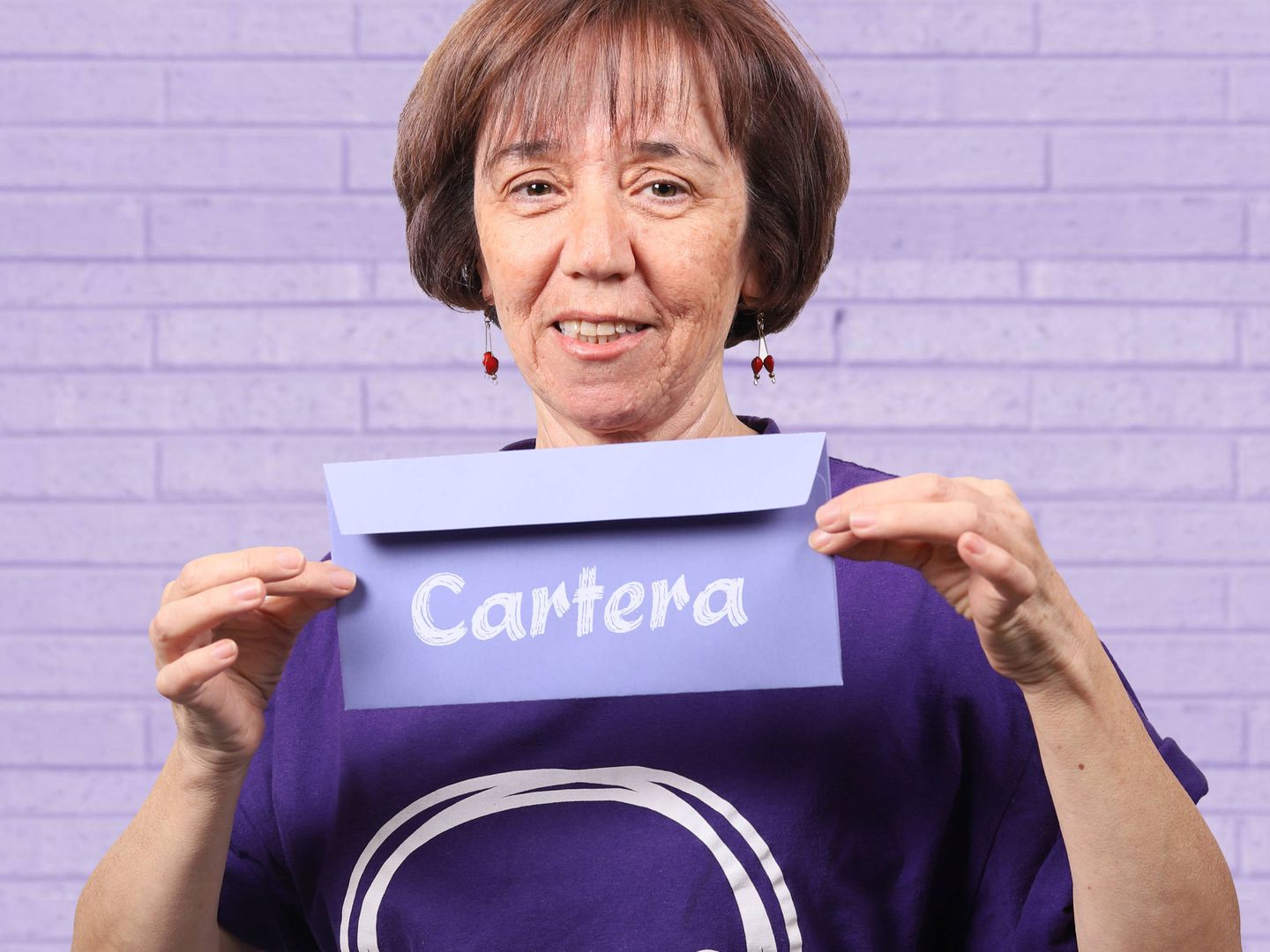 Teresa López, actual secretaria general de Podemos en Alcalá.