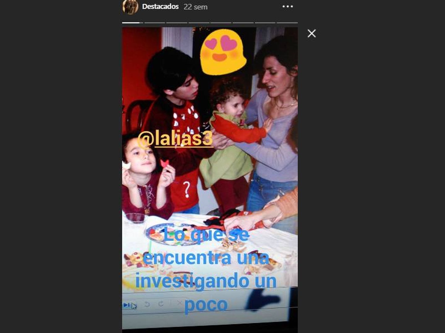 Foto de familia en la cuenta de Instagram de Carla Vigo Ortiz. (Instagram)