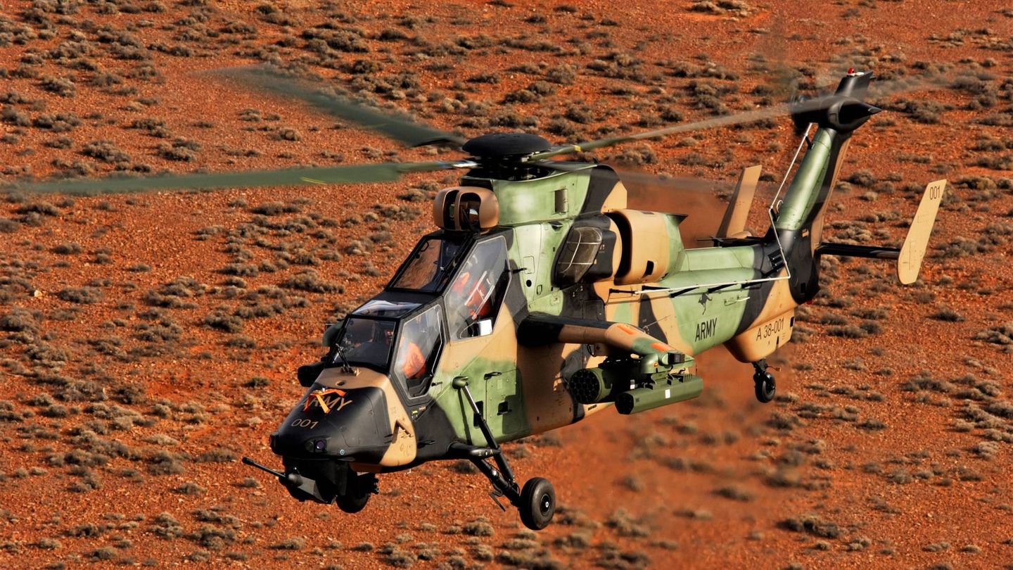 Tigre en versión ARH en servicio con el Ejército australiano (Foto: Australian Army)