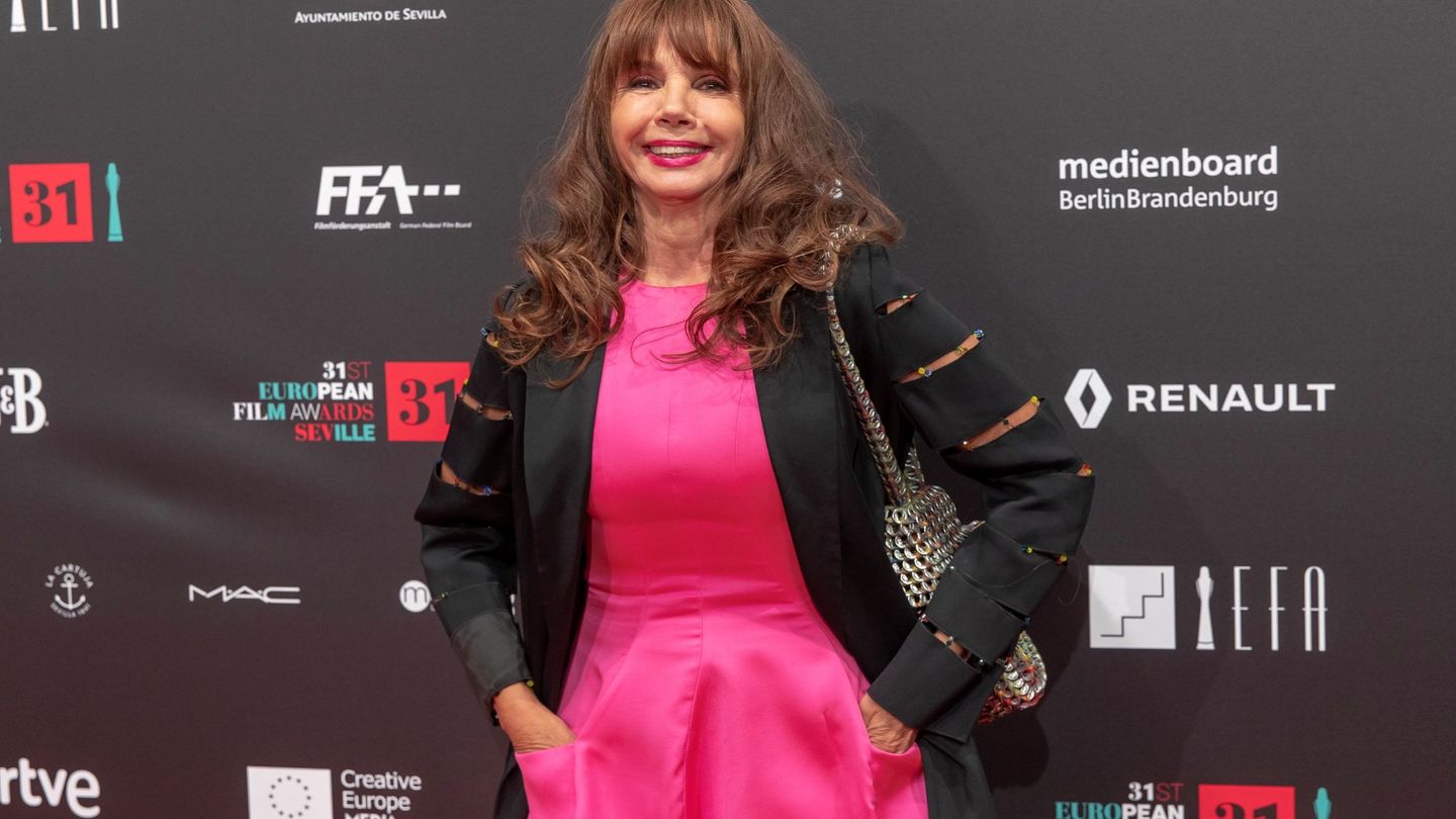 Victoria Abril, en los Premios del Cine Europeo 2018 celebrados en Sevilla. (EFE)