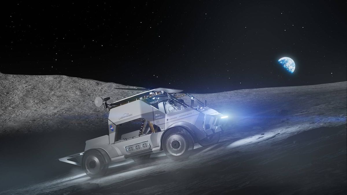 El coche de la NASA para la Luna es un auténtico 'batmóvil' que costará 4.600 millones de dólares