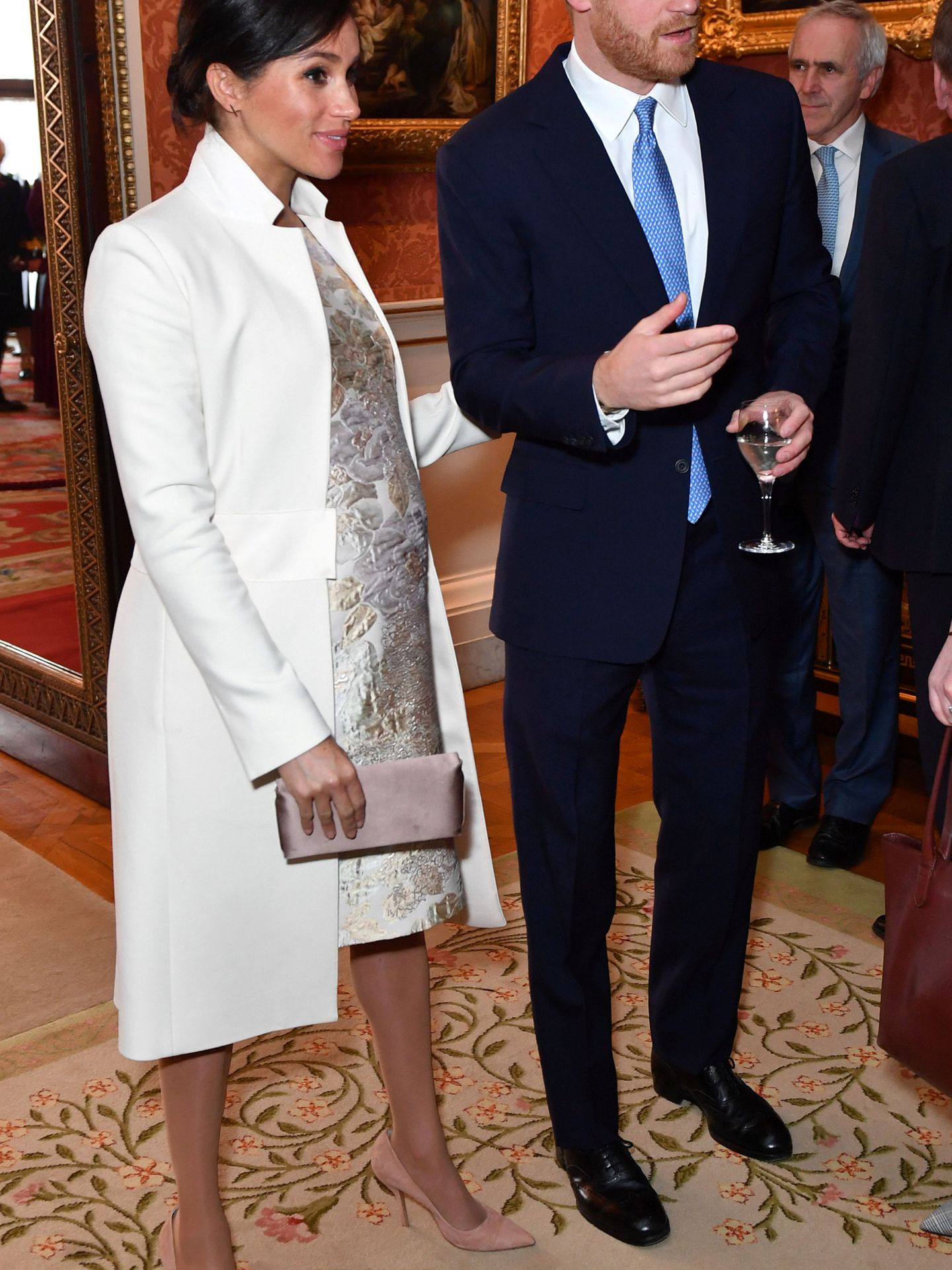 En el aniversario de la investidura del príncipe Carlos. (Reuters)