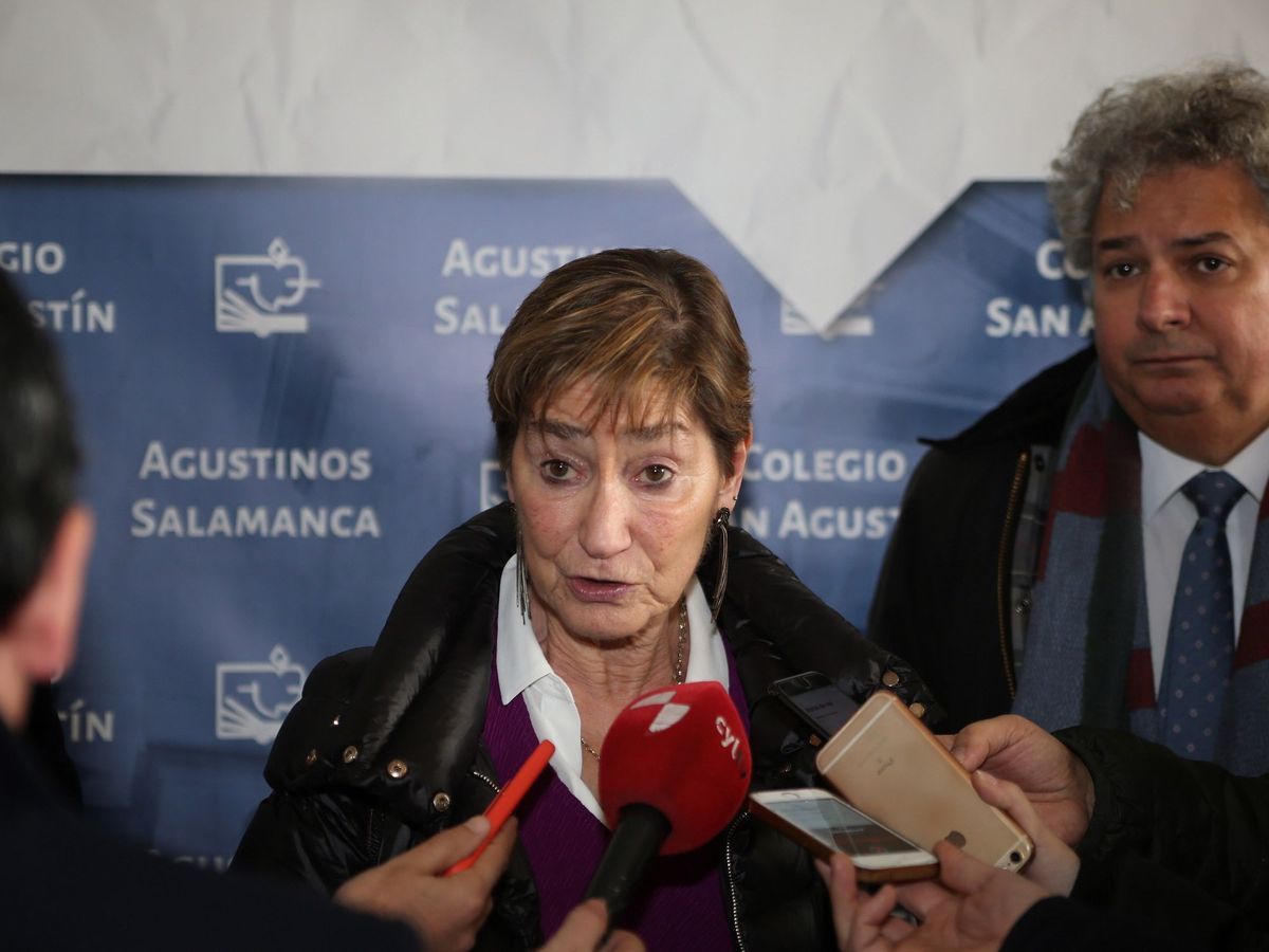 Foto: Victoria Ortega, presidenta del Consejo General de la Abogacía Española. (EFE)