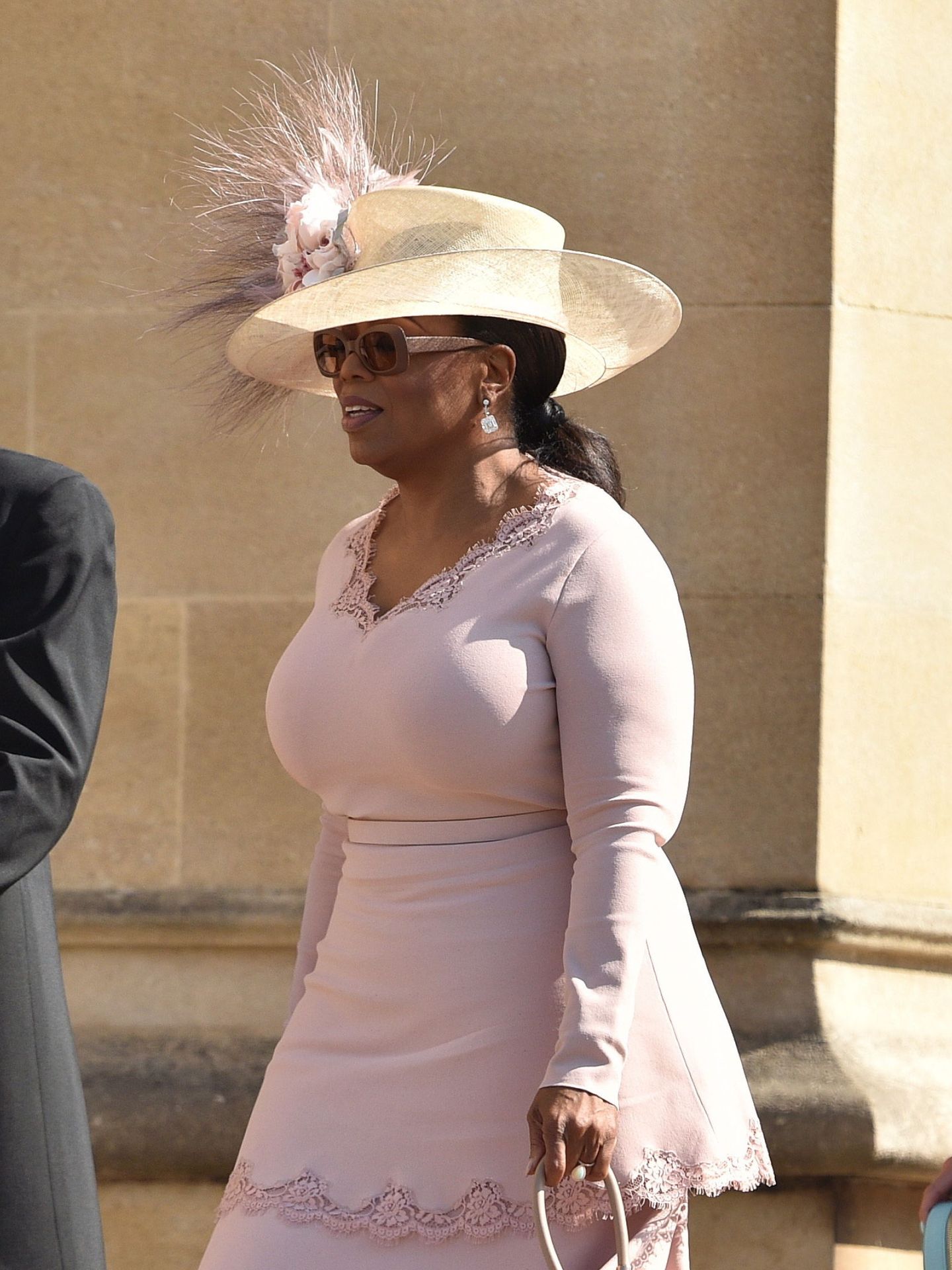 Oprah Winfrey, en la boda de los Sussex. (EFE)