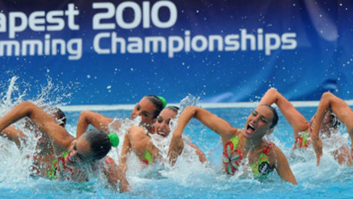 España completa la natación sincronizada con su cuarta medalla de plata