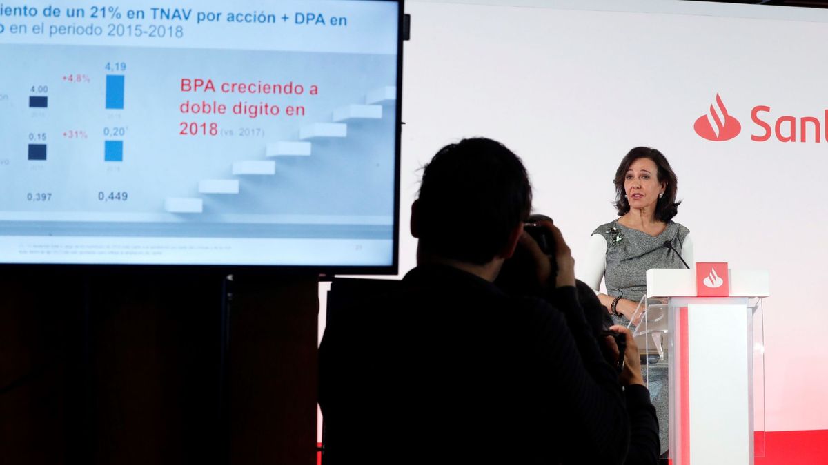 El Santander titubea en bolsa tras anunciar la vuelta al scrip dividend