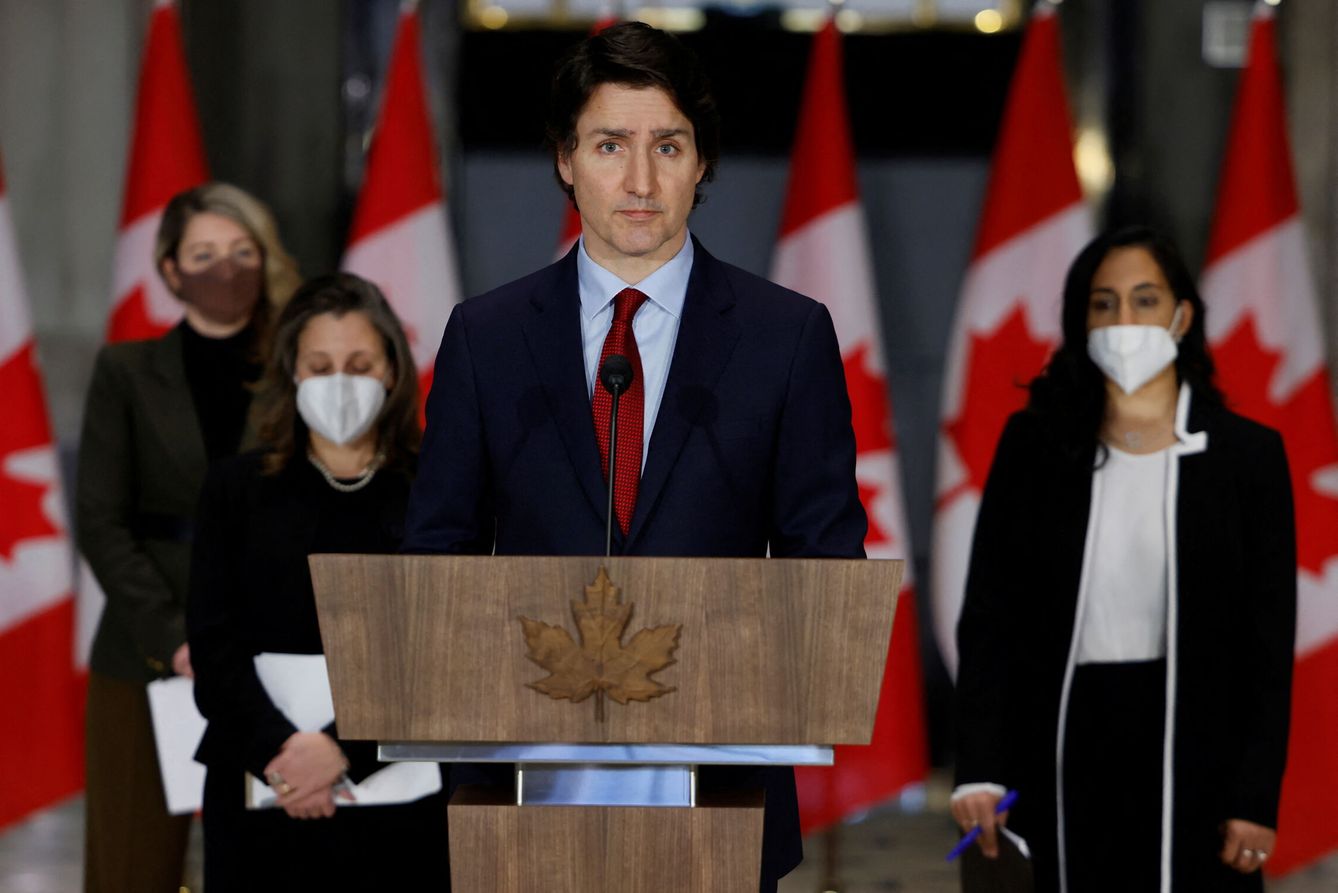 El primer ministro canadiense, Justin Trudeau. (Reuters Blair Gable)