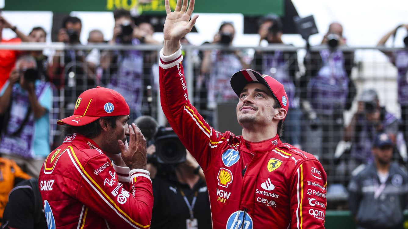 Foto: La victoria de Leclerc en Mónaco tuvo un fuerte componente emocional al recordar a su padre, Herve. (DPPI/AFP7/Eric Alonso)
