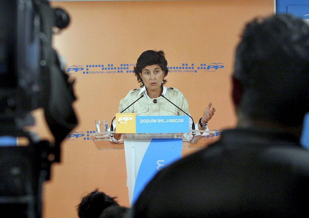 Foto: La presidenta del PP del País Vasco, María San Gil. (EFE)