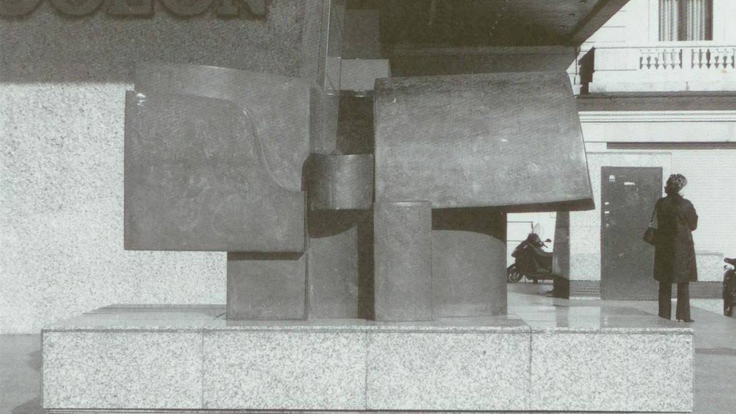  Torres de Colón, Madrid, 1965. Bronce. (Cortesía de Silvia Blanco)