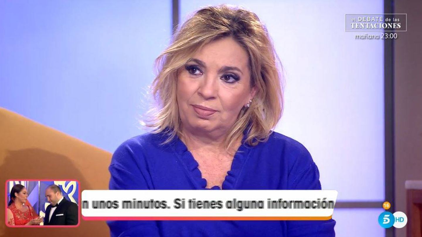 Carmen Borrego, en 'Viva la vida'. (Mediaset España)