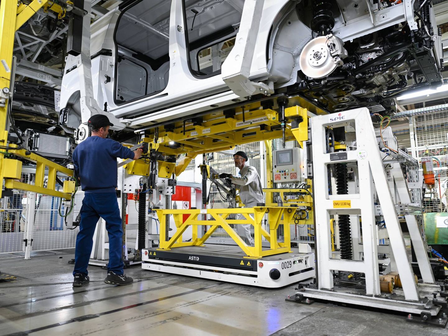 La planta de Stellantis en Hordain se ha adaptado a la producción de furgonetas de hidrógeno.