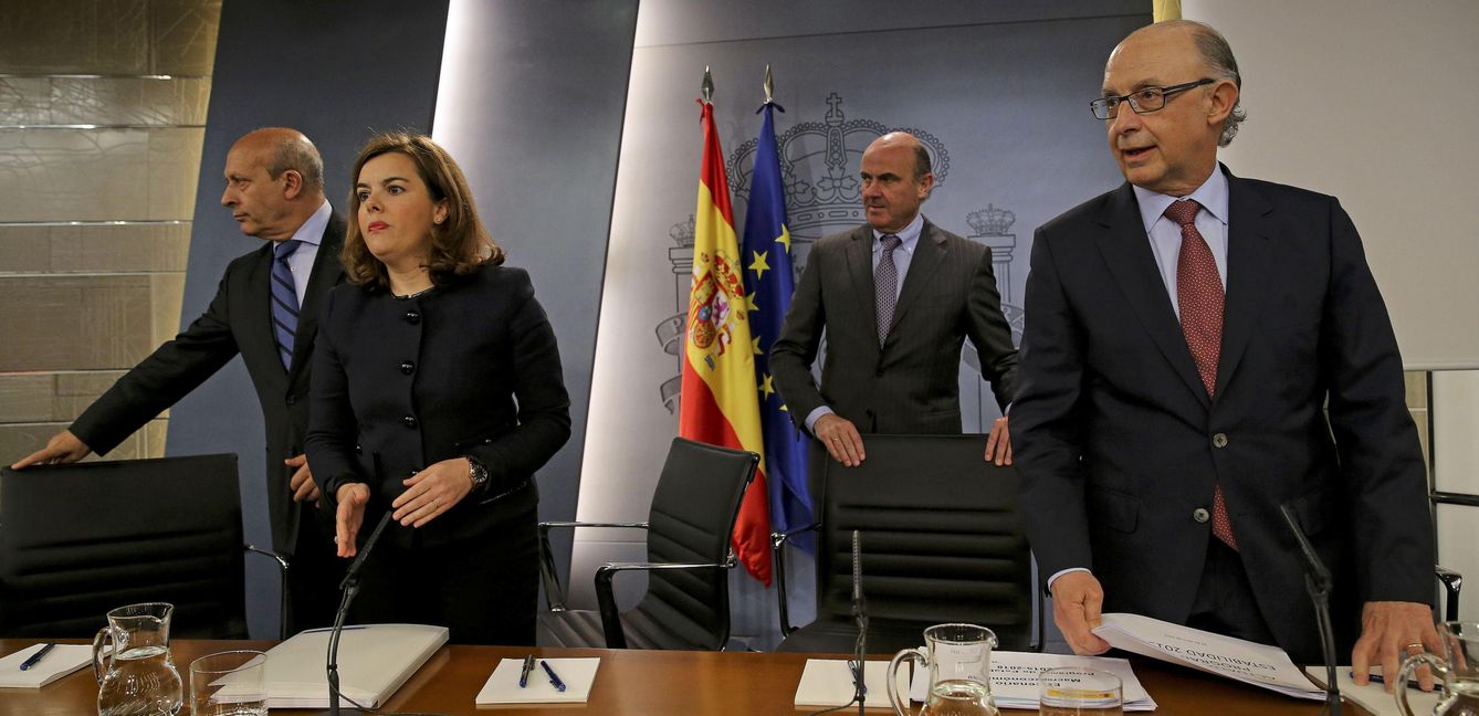 Foto: Rueda de prensa tras el Consejo de Ministros. (EFE)