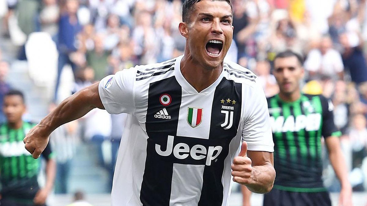 Cristiano Ronaldo acaba con su ansiedad en la Juventus con un doblete al Sassuolo
