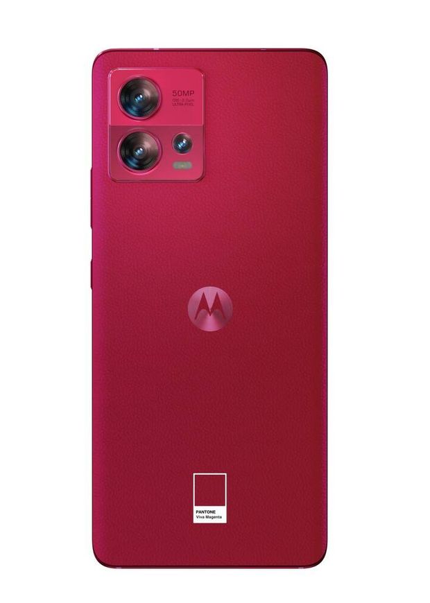 Motorola Edge 30 Fusion versión Viva Magenta. (Cortesía)
