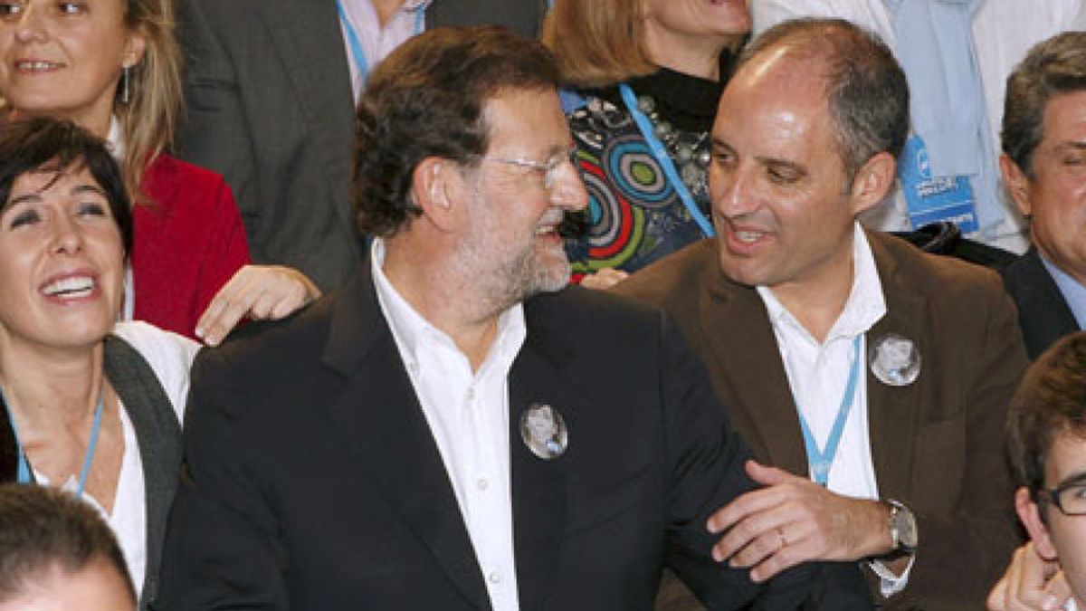Rajoy asegura que Camps va a ser el candidato del PP "diga la Justicia lo que quiera" el día 12