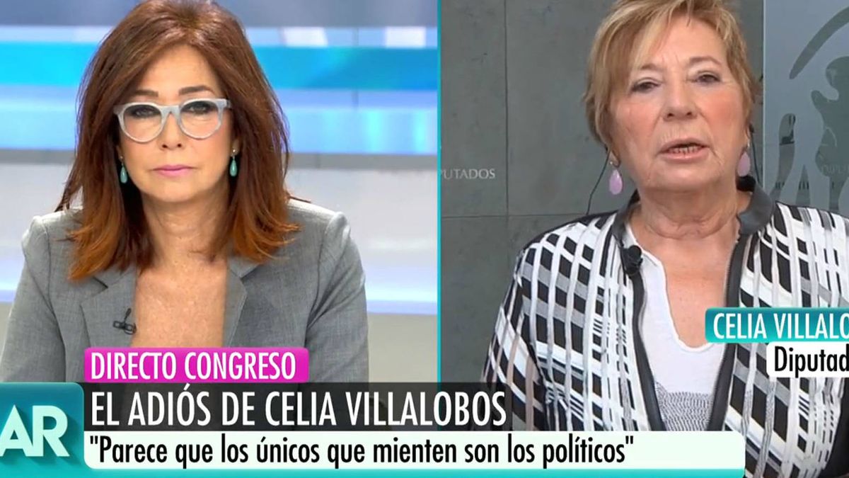 Celia Villalobos da las gracias a Ana Rosa por defenderla de la "persecución" que sufrió