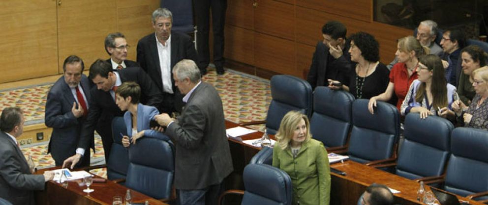 Foto: Bronca en la Asamblea de Madrid: insultos, espantada y amenazas de querella