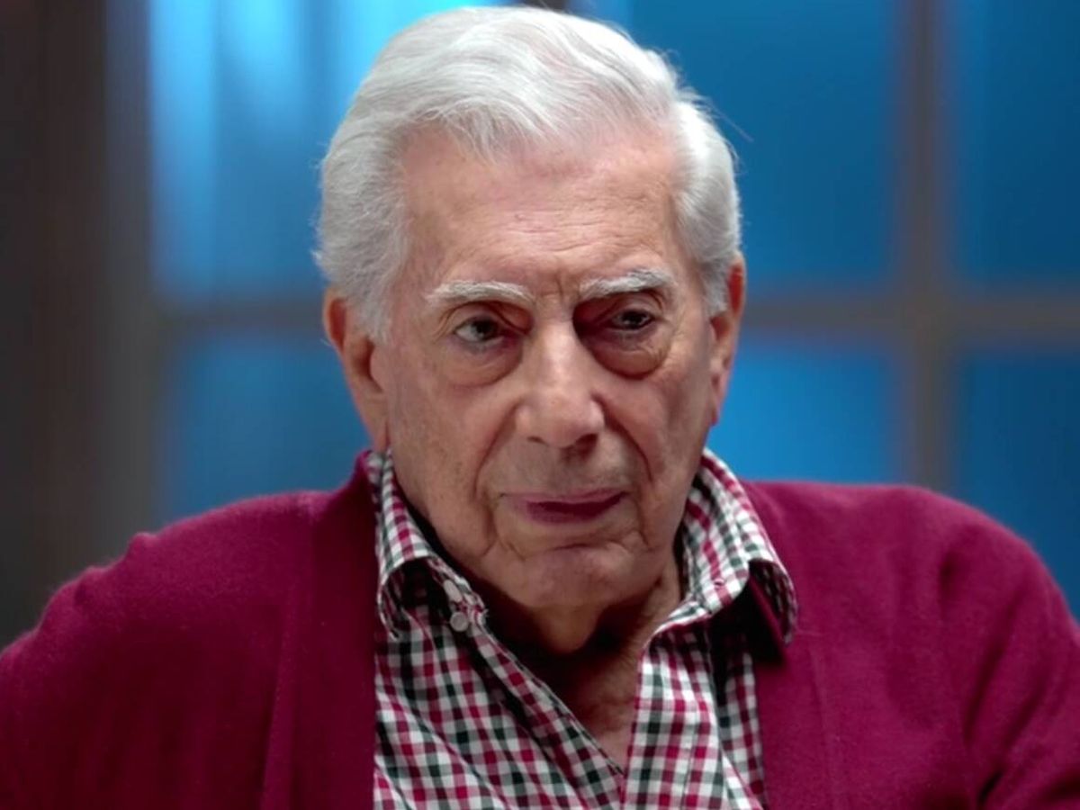 Foto: Mario Vargas Llosa. (Movistar).