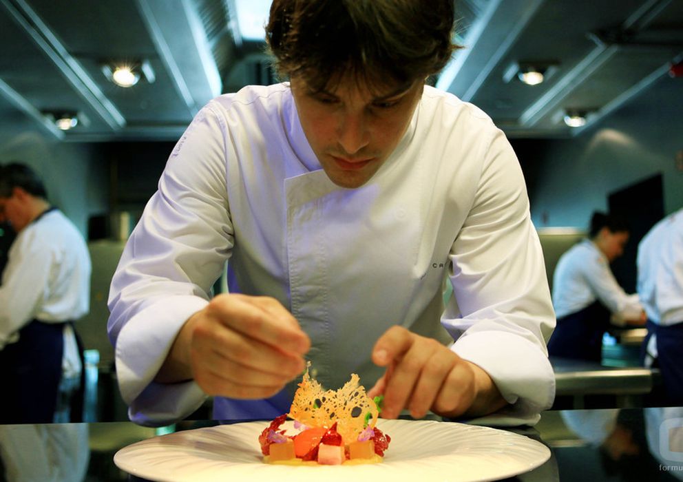 Foto: Imagen del chef Jordi Cruz en el programa de TVE 'MasterChef'